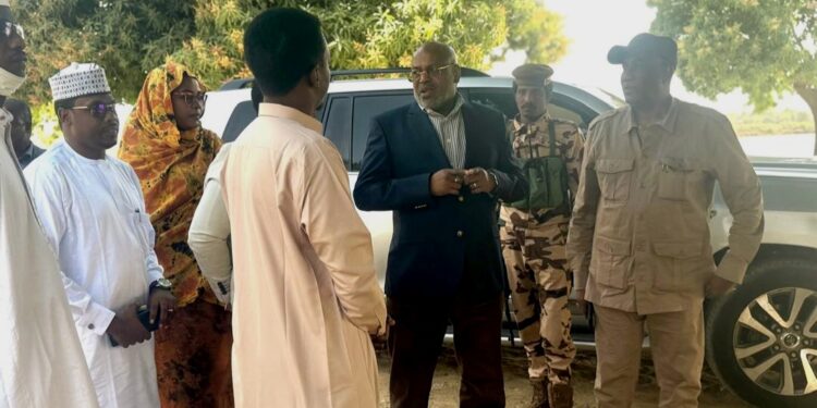 N’Djamena : Le ministre de l&rsquo;urbanisme inspecte les sites des futures mini-plages sur le fleuve Chari