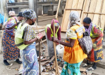​N’Djaména : Au marché Taradona, la propreté comme un combat pour la vie