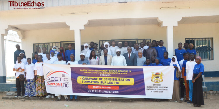 ​Moyen-Chari : L’ADETIC lance une offensive numérique pour la jeunesse à Sarh