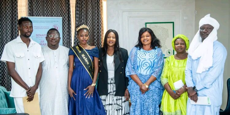 Tchad : La Miss Kelou Sahel reçue par la Ministre de la Femme