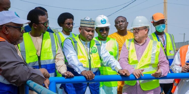 ​N&rsquo;Djaména : Le Maire Senoussi Hassana Abdoulaye inspecte les chantiers de Sabangali et Chagoua