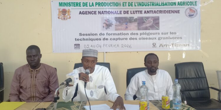 ​Am-Timan : 30 piégeurs formés aux techniques de capture des oiseaux granivores