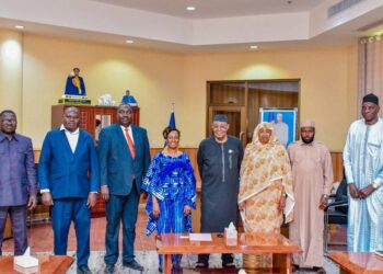 Tchad : Rencontre entre le Président du sénat la représentante de l&rsquo;UA