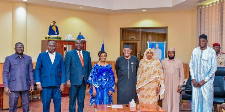 Tchad : Rencontre entre le Président du sénat la représentante de l&rsquo;UA