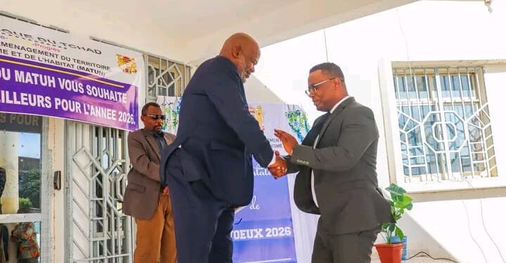 Tchad : Présentation des vœux au Ministère de l’Aménagement du Territoire