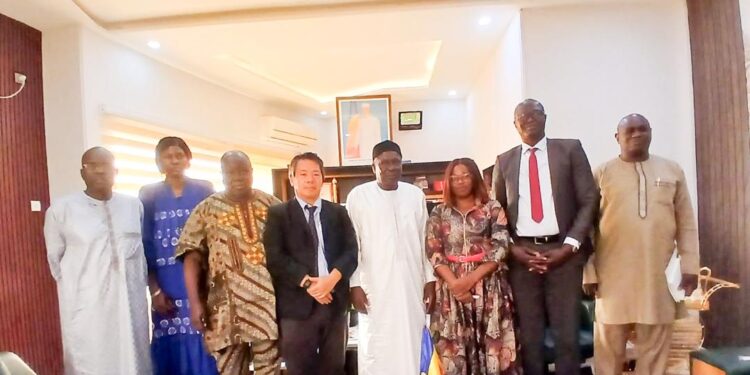 Tchad : Le Ministre de l&rsquo;agriculture reçoit une délégation de la JICA