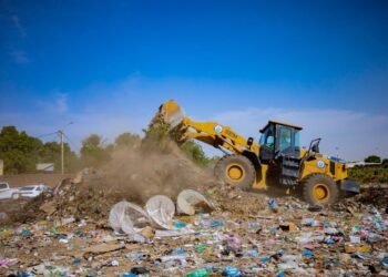 N&rsquo;Djamena : La Mairie centrale procède à l&rsquo;enlèvement des ordures dans le 2ᵉ arrondissement