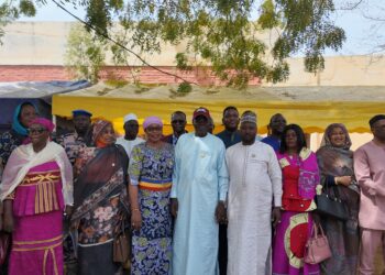 N&rsquo;djamena : Visite des Sénateurs Mariam Ahmat Djemil et Ibrahim Foullah au Gouvernorat et à la Mairie du 6ème Arrondissement