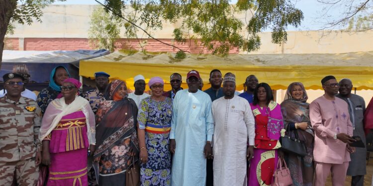 N&rsquo;djamena : Visite des Sénateurs Mariam Ahmat Djemil et Ibrahim Foullah au Gouvernorat et à la Mairie du 6ème Arrondissement