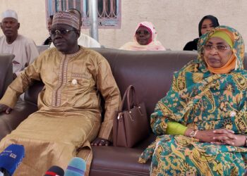 N&rsquo;djamena : Visite des Sénateurs Mariam Ahmat Djemil et Ibrahim Foullah dans le 5ème Arrondissement