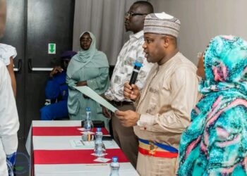 ​N&rsquo;Djaména : Le Maire Senoussi Hassana Abdoulaye officie ses premières unions civiles