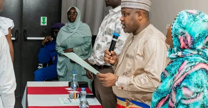 ​N&rsquo;Djaména : Le Maire Senoussi Hassana Abdoulaye officie ses premières unions civiles