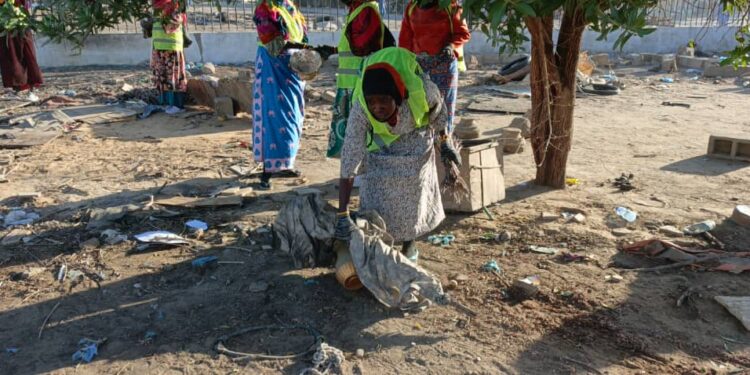 ​N&rsquo;Djaména : La Mosquée marocaine fait peau neuve grâce au « Samedi citoyen »