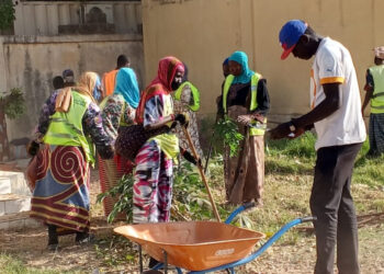 N&rsquo;djamena : Le palais de Justice accueille une vaste opération de salubrité