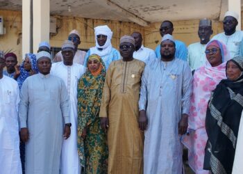 N&rsquo;djamena : Les Sénateurs Mariam Ahmat Djemil et Ibrahim Foullah visite le 4ème Arrondissement