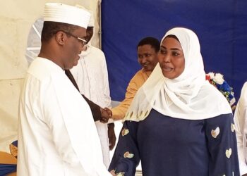 Tchad : Le ministre de la Jeunesse et des Sports reçoit les vœux du Nouvel An de ses collaborateurs.