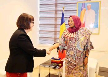 Tchad : En fin de mission, la diplomate Siobhán Mullally reçue au Ministère des affaires étrangères