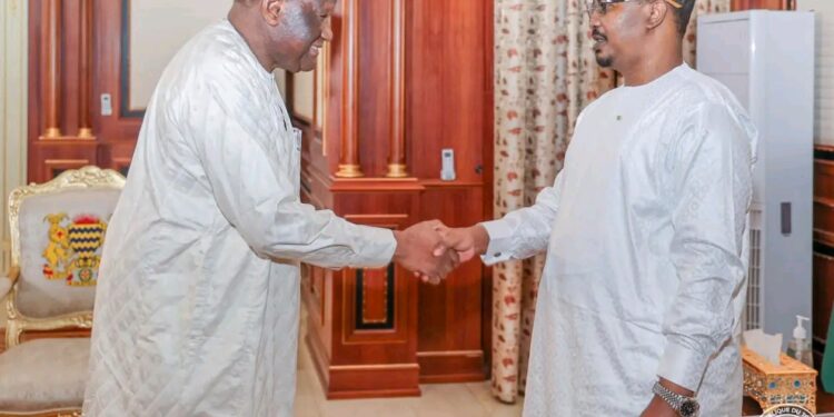 الرئيس الدوري لتجمع « سين-صاد » المشير محمد إدريس ديبي إتنو يستقبل السكرتير التنفيذي لتعزيز التكامل الإقليمي