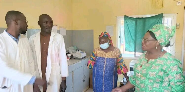 Tchad : La SG du Ministère de la Santé visite l’hôpital du district de Toukra