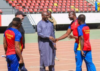 Tchad : Visite du Président de la FTFA aux entraînements des joueurs locaux