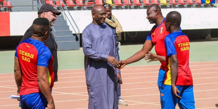 Tchad : Visite du Président de la FTFA aux entraînements des joueurs locaux