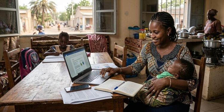 Les Tchadiennes entre bureau et foyer, le défi de la double journée