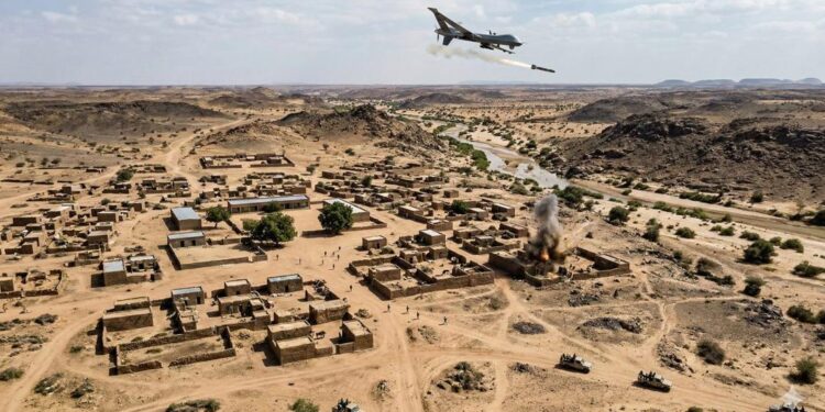 Attaque de Drone à Tiné : L&rsquo;armée soudanaise réagit en attribuant l&rsquo;attaque aux FSR