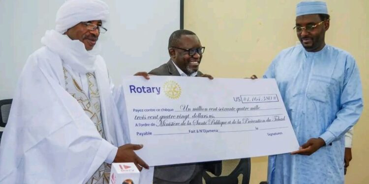 ​Tchad : Le Rotary International mobilise plus de 600 millions de FCFA contre la poliomyélite