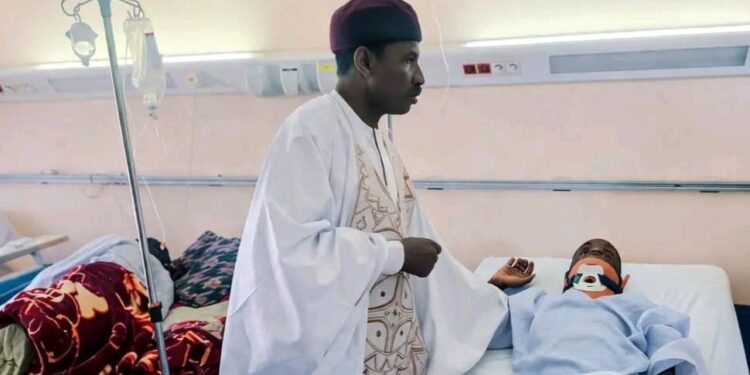 ​Tiné Djagaraba : le ministre de la Santé au chevet des blessés