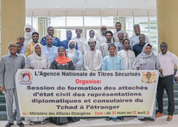 ​Tchad : L’ANATS forme ses attachés d’état civil avant leur déploiement à l’étranger