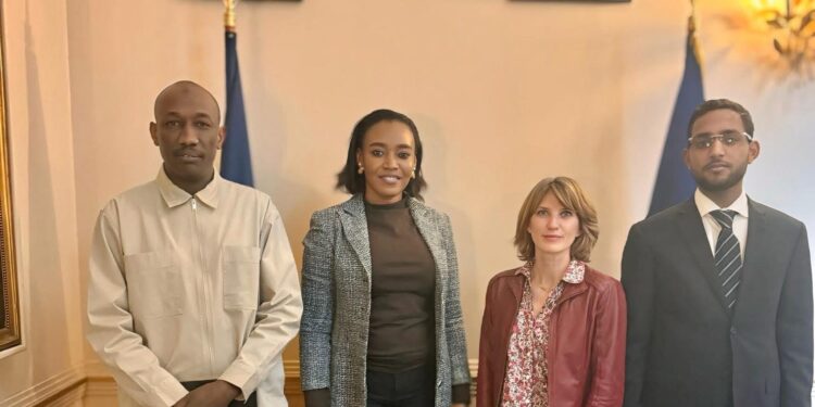 À Paris, l&rsquo;Ambassadrice du Tchad reçoit une délégation de la CPCCAF