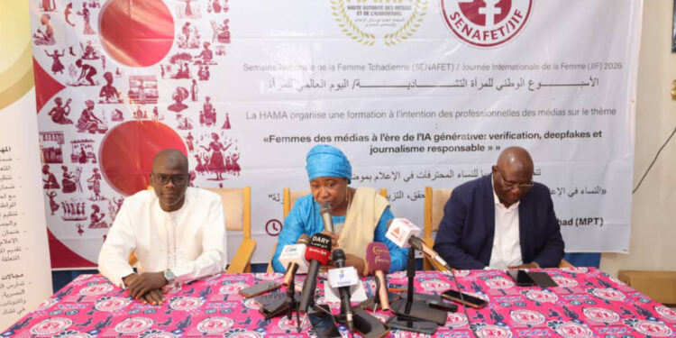 Tchad : La HAMA forme les femmes journalistes sur l&rsquo;intelligence artificielle.
