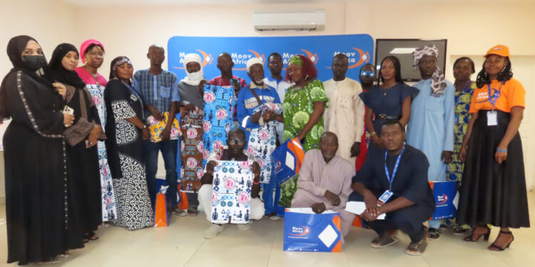 Moov Africa Tchad récompense les lauréats du « Quiz Promo Pagnes »