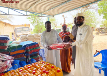 Léré : Réception d&rsquo;un important don offert par le Ministère de l&rsquo;Action Sociale.