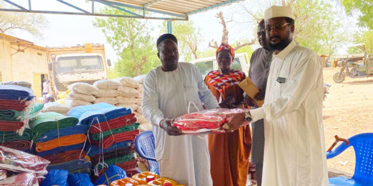 Léré : Réception d&rsquo;un important don offert par le Ministère de l&rsquo;Action Sociale.