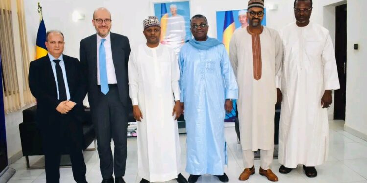 Tchad : Le Directeur régional CEMAC d’Attijariwafa Bank reçu au ministère des Finances