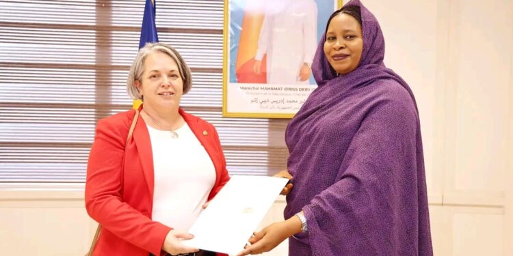 Tchad : La nouvelle ambassadrice du Canada reçue au Ministère des affaires étrangères