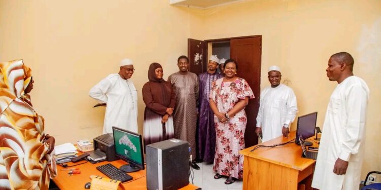 Tchad : La Ministre de la Justice visite les services centraux de son département