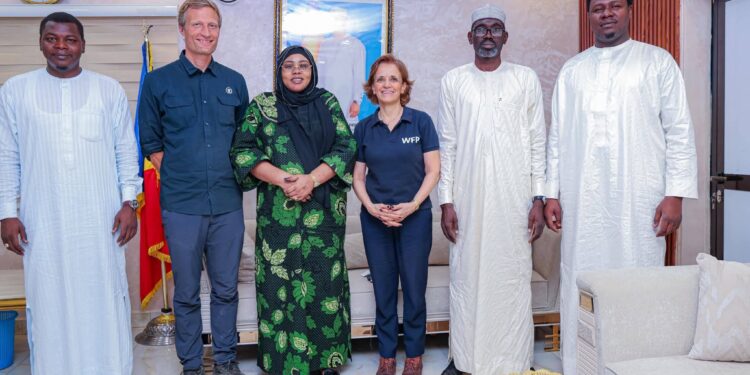 Tchad : La ministre de l&rsquo;Action sociale s&rsquo;entretient avec une délégation du PAM