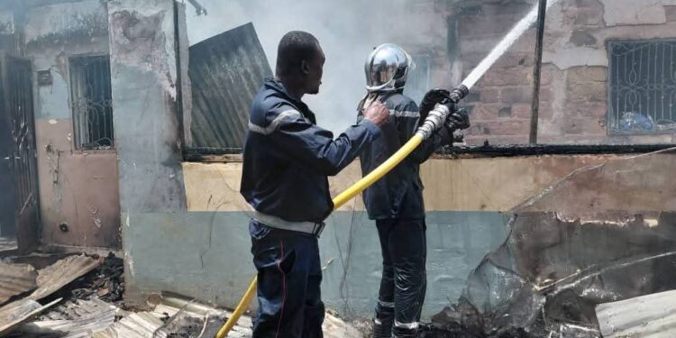 ​N&rsquo;Djaména : Une intervention rapide évite le pire après un incendie à Sabangali