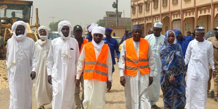 N&rsquo;djamena : Lancement des travaux de remblayage et de nivellement à Madjorio