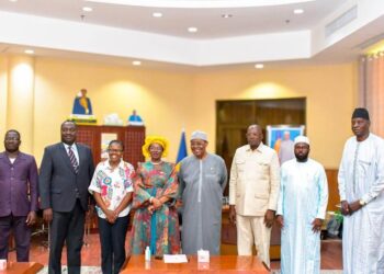 Tchad : La Directrice Pays de l’ONUSIDA reçue par le Président du Sénat