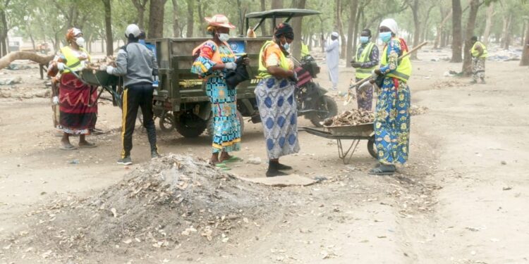 N&rsquo;djamena : Mobilisation concertée des communes pour la propreté du 1er arrondissement.