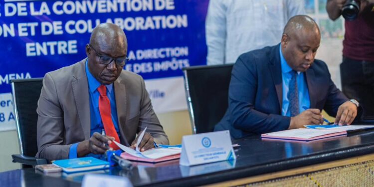 Tchad : Signature d&rsquo;une convention entre la Mairie de N&rsquo;Djamena et la DGI