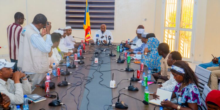 Tchad : Mahamat Assileck Halata mobilise la presse contre le désordre urbain