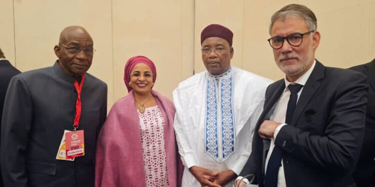 ​Saleh Kebzabo à Barcelone pour le sommet de la Global Progressive Mobilisation