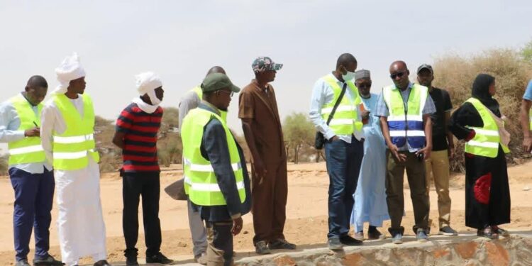 Ennedi Est : Le PIER-EW et la BID évaluent l&rsquo;avancement des infrastructures hydrauliques
