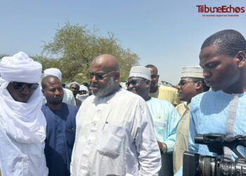 N&rsquo;djamena : Descente du ministre de l&rsquo;Urbanisme à l&rsquo;Hippodrome en compagnie de plusieurs maires.