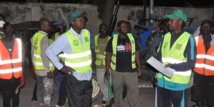 N&rsquo;djamena : Les sentinelles de l’ombre au service de la propreté urbaine