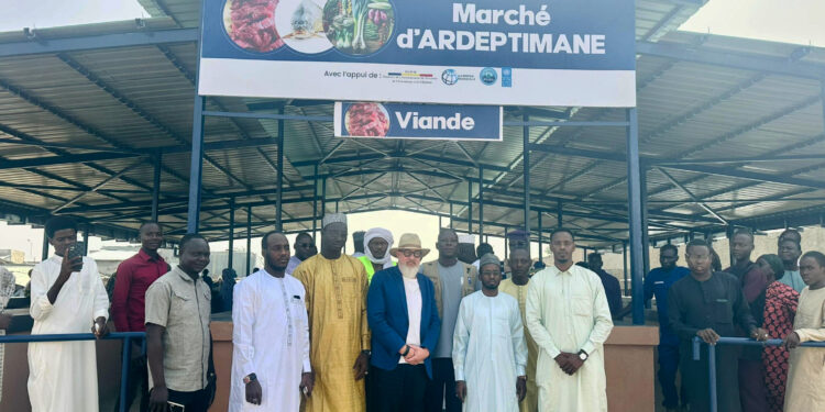 N&rsquo;Djaména : De nouveaux hangars modernes pour le marché d’Ardeptiman